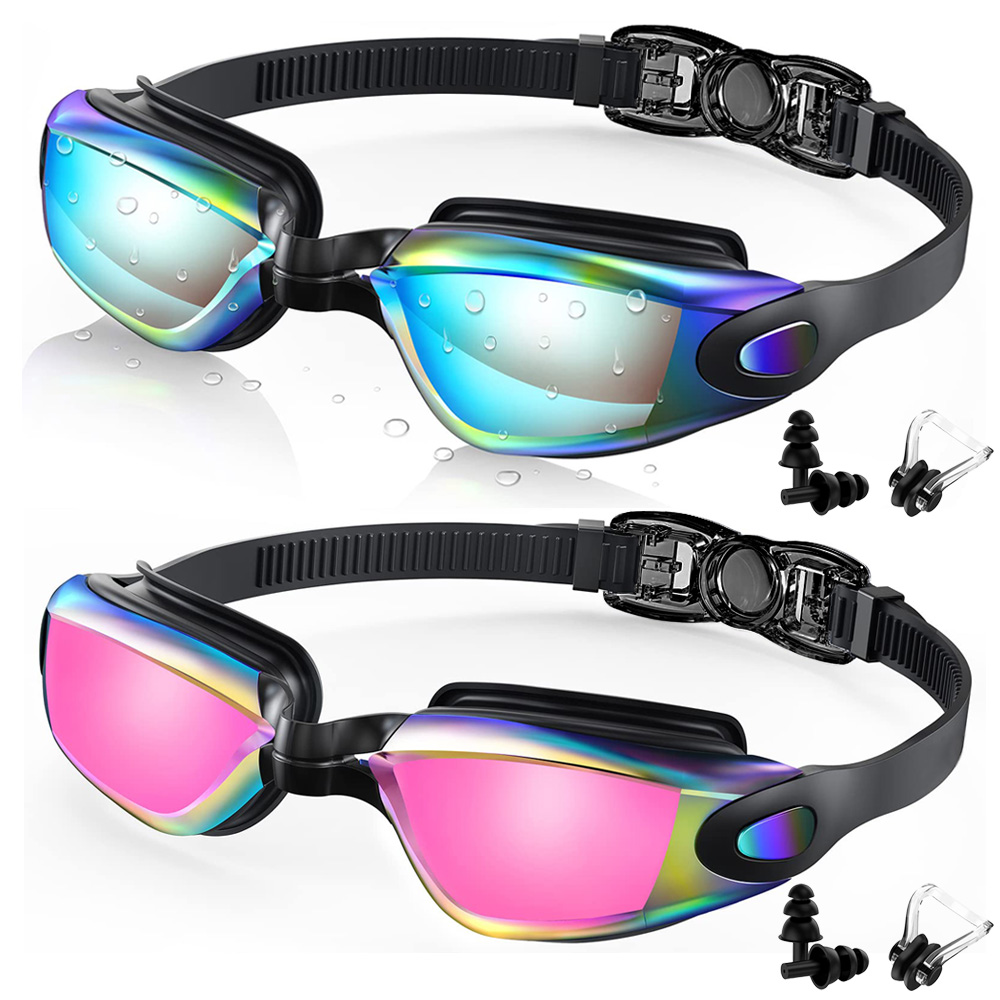 2 Pack Swimming Goggles Anti-F - огляд і ціна Swim Goggles Anti Fog Uv