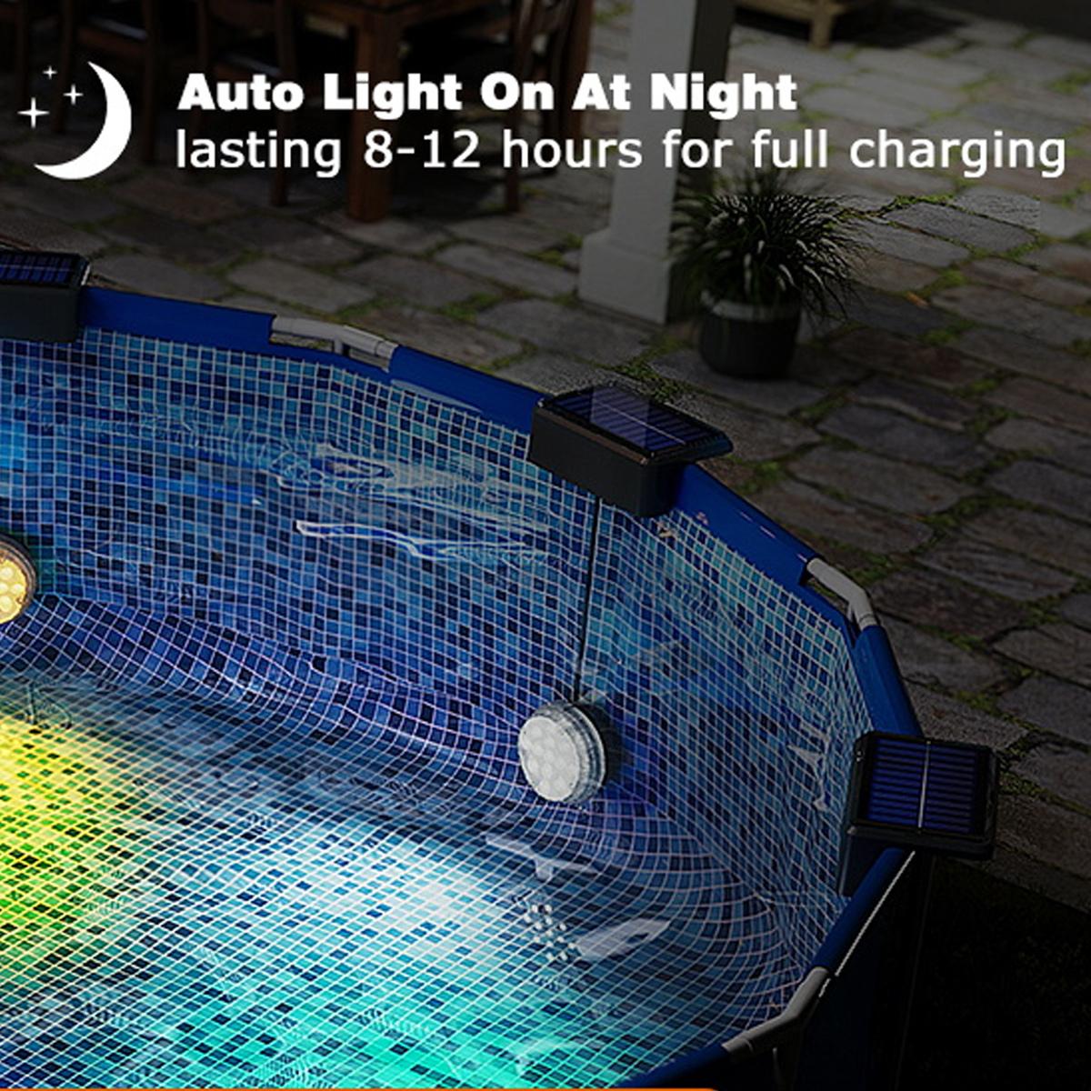 Underwater Solar Pool Light wi - огляд і ціна Pool Light Solar Rechargeable