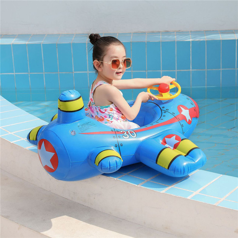 Baby Swimming Circle Airplane  - огляд і ціна Pool Float Ring Inflatable