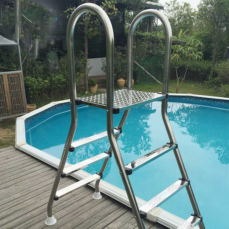 Swimming Pool Equipment Stainl - огляд і ціна Pool Ladder Above Ground