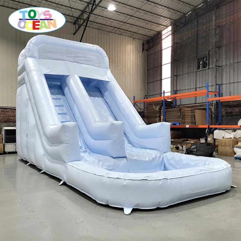 Customized Single Color 0.55mm - огляд і ціна Water Slide Inflatable