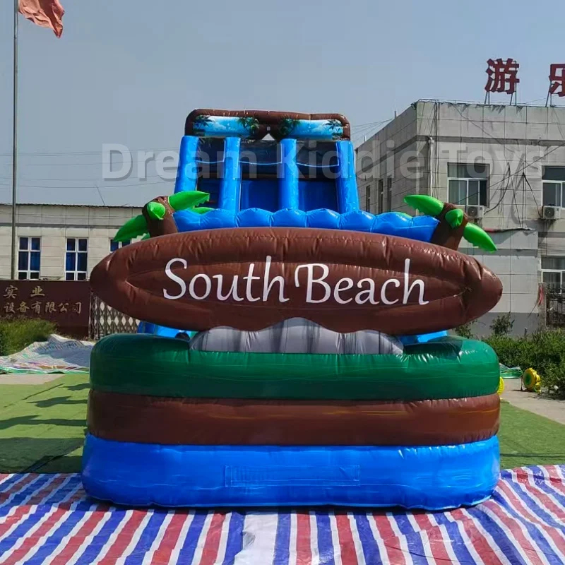 Commercial Tropical Beach Infl - огляд і ціна Water Slide Inflatable