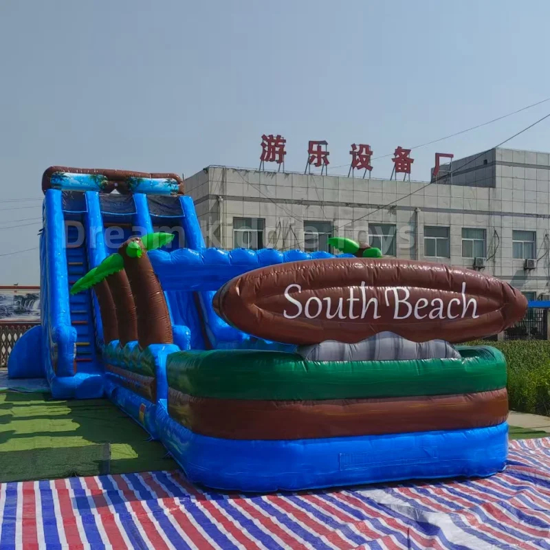 Commercial Tropical Beach Infl - огляд і ціна Water Slide Inflatable