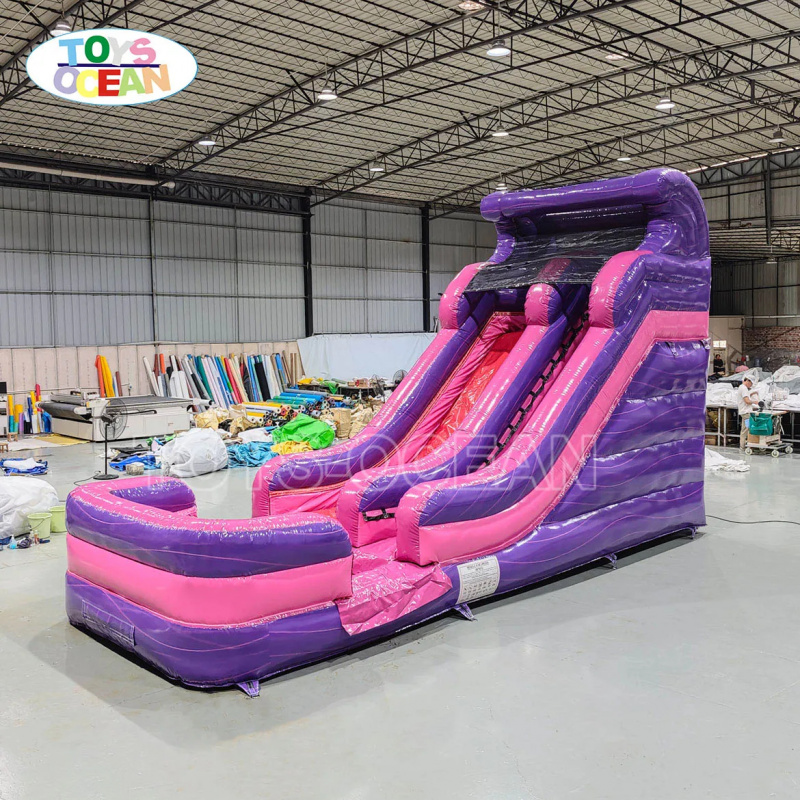 Hot-selling purple and pink In - огляд і ціна Water Slide Inflatable