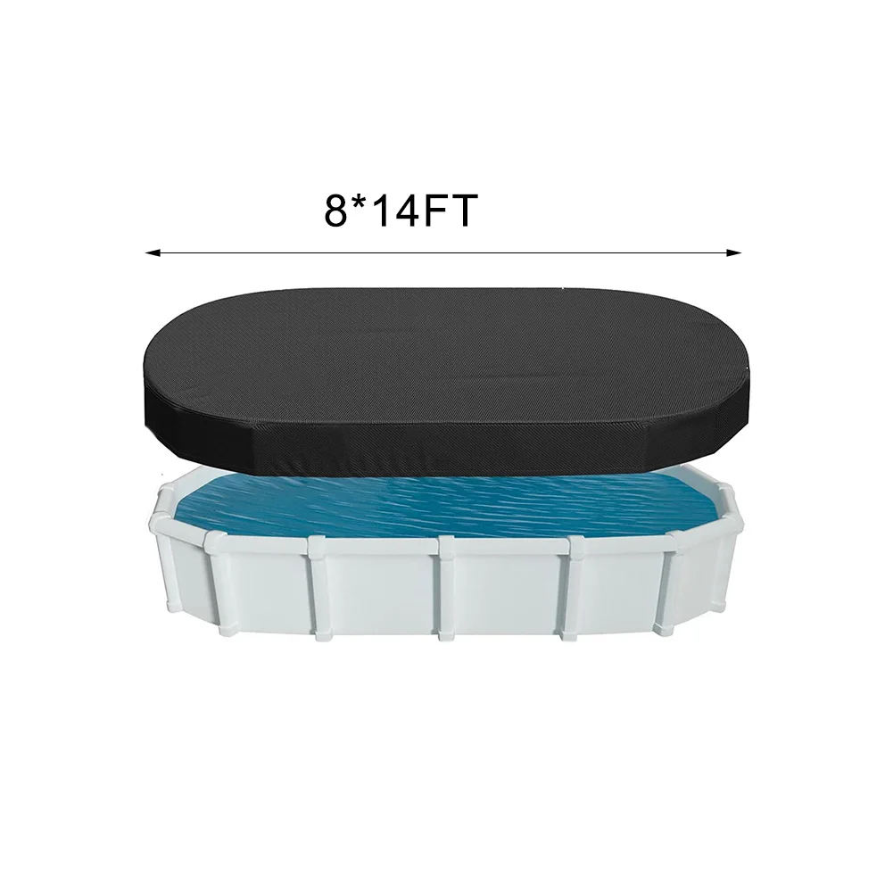 Solar Oval Pool Cover Rectangu - огляд і ціна Pool Cover Waterproof