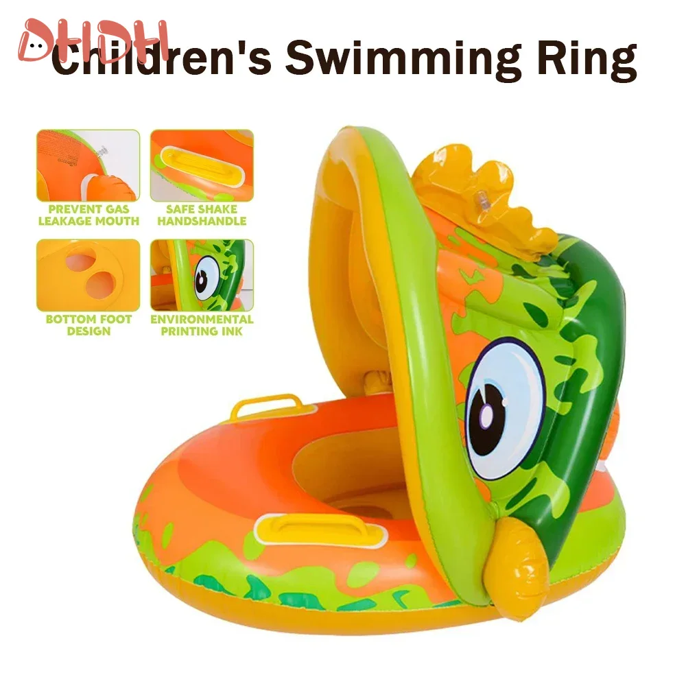 Baby Swimming Float with Sunsh - огляд і ціна Pool Float Ring Inflatable