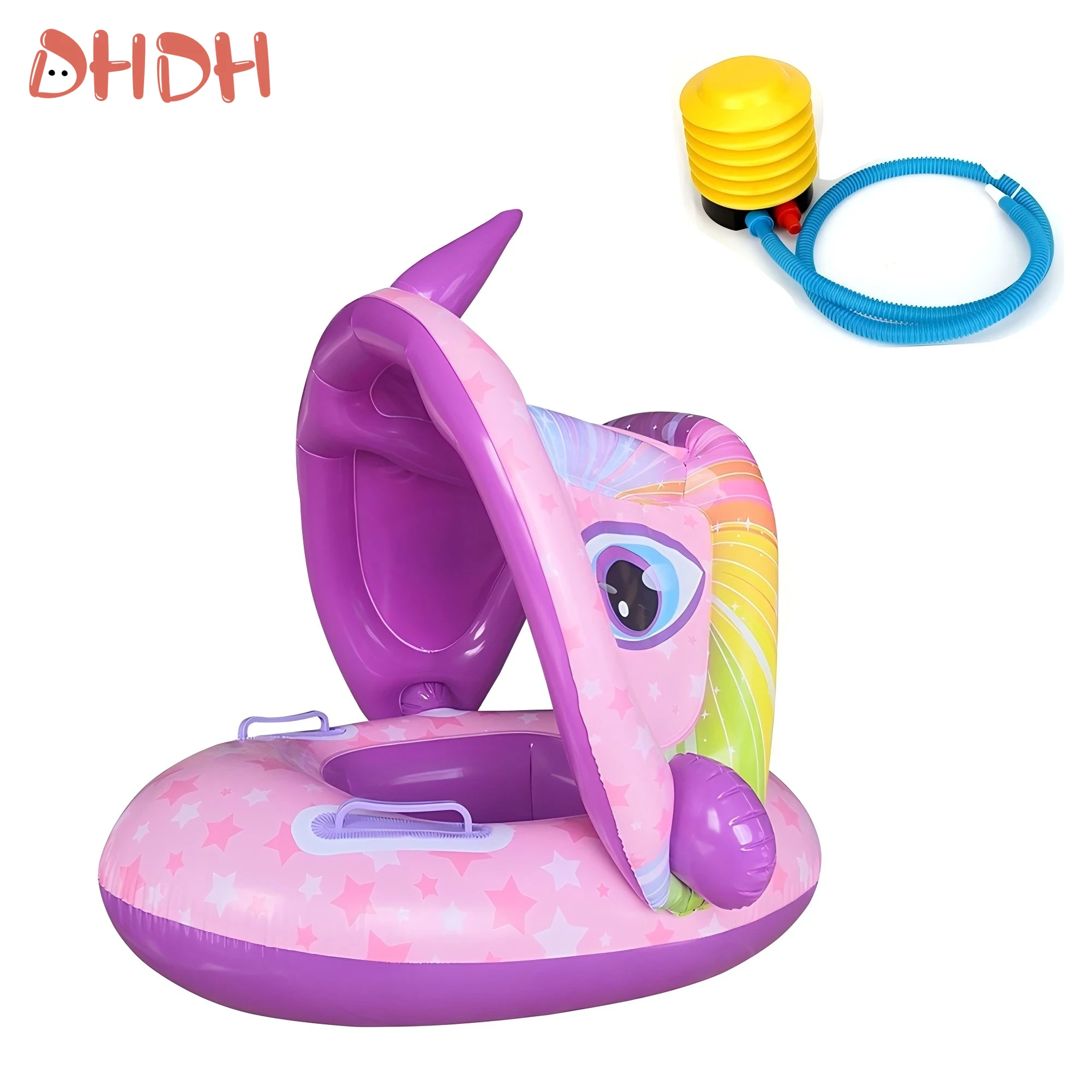Baby Swimming Float with Sunsh - огляд і ціна Pool Float Ring Inflatable