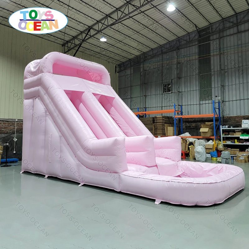 Commercial Grade Pink Double L - огляд і ціна Water Slide Inflatable