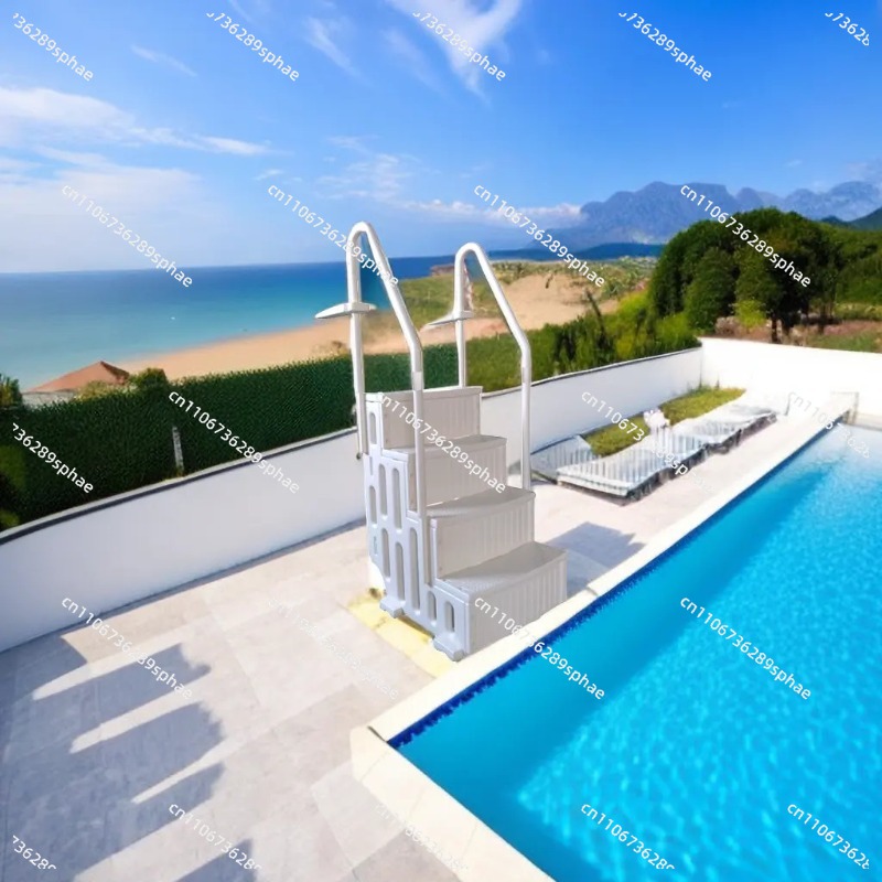 With Ladder Plastic Above Grou - огляд і ціна Pool Ladder Above Ground