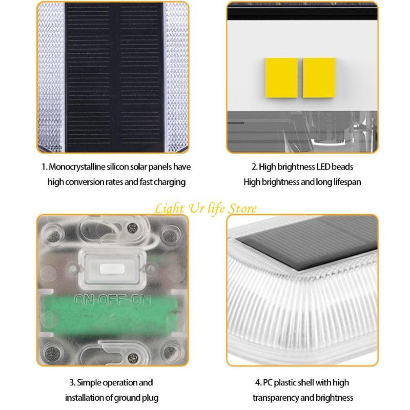 63HA Solar Propelled Ground Li - огляд і ціна Pool Light Solar Rechargeable