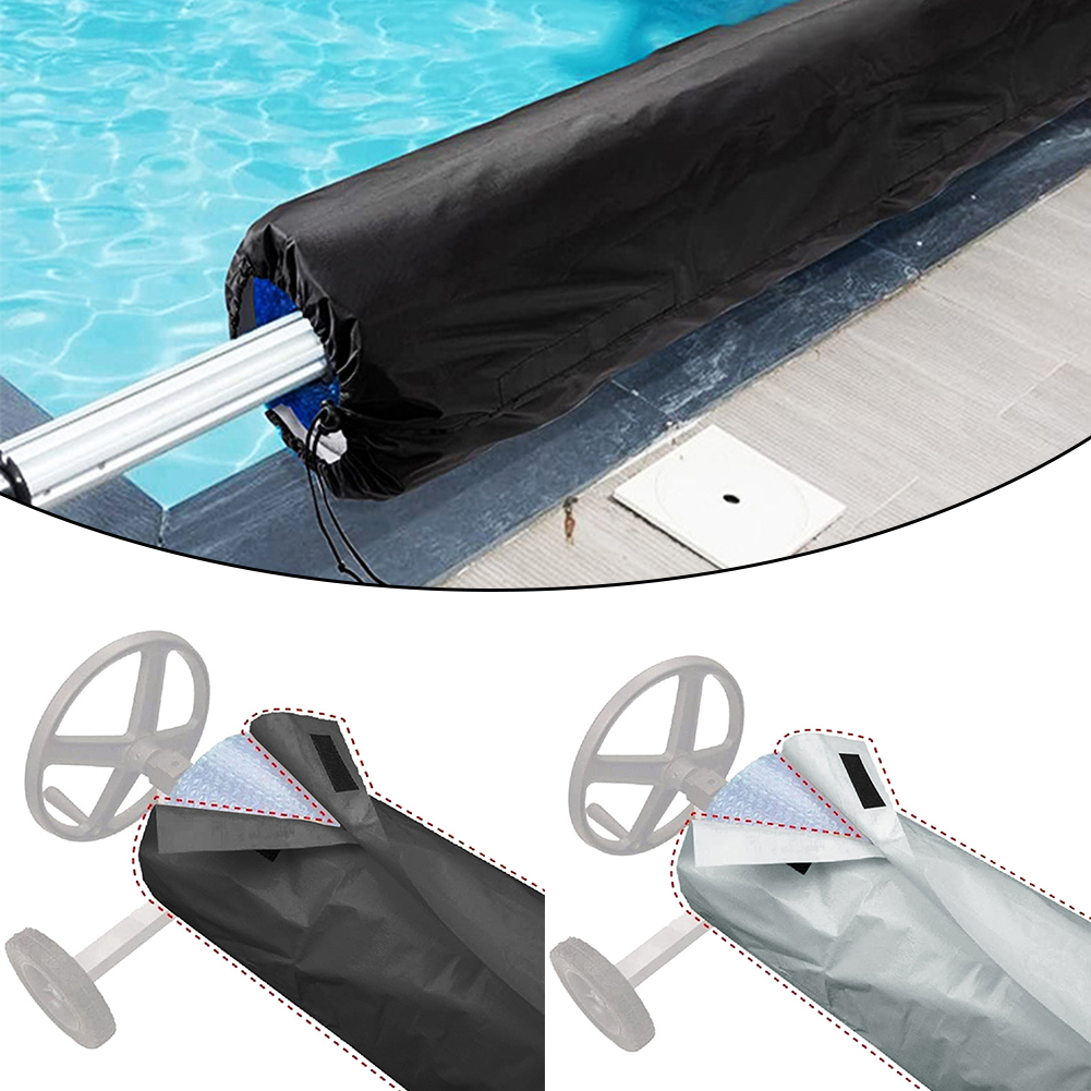 Pool Solar Reel Cover Protecti - огляд і ціна Pool Cover Waterproof