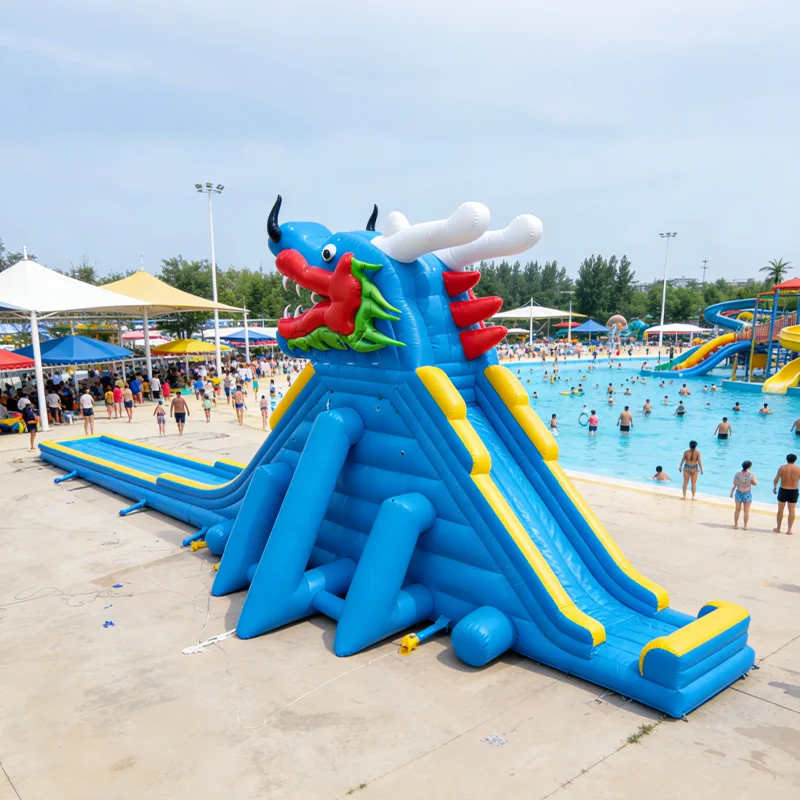 Outdoor Commercial Grade Adult - огляд і ціна Water Slide Inflatable