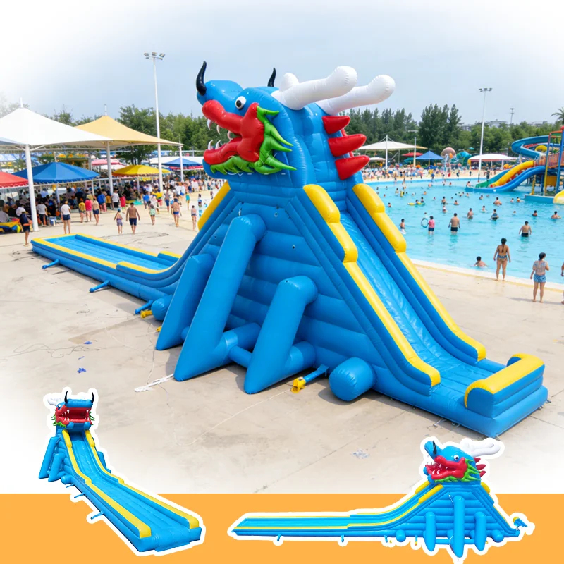 Outdoor Commercial Grade Adult - огляд і ціна Water Slide Inflatable