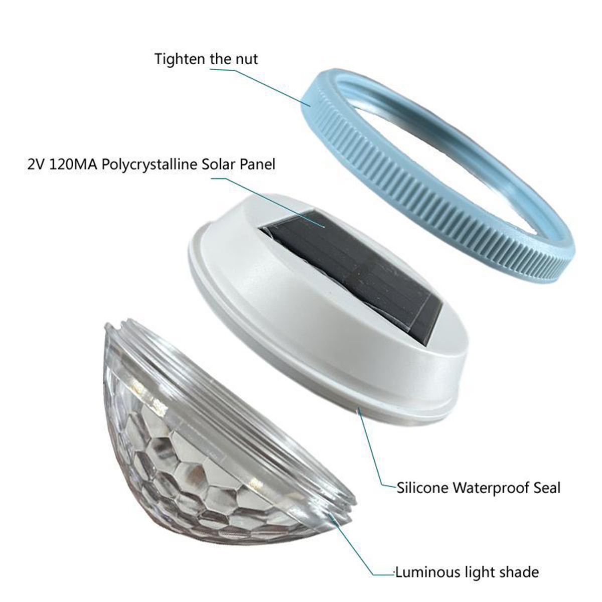 Solar Floating Pool Light Pool - огляд і ціна Pool Light Solar Rechargeable