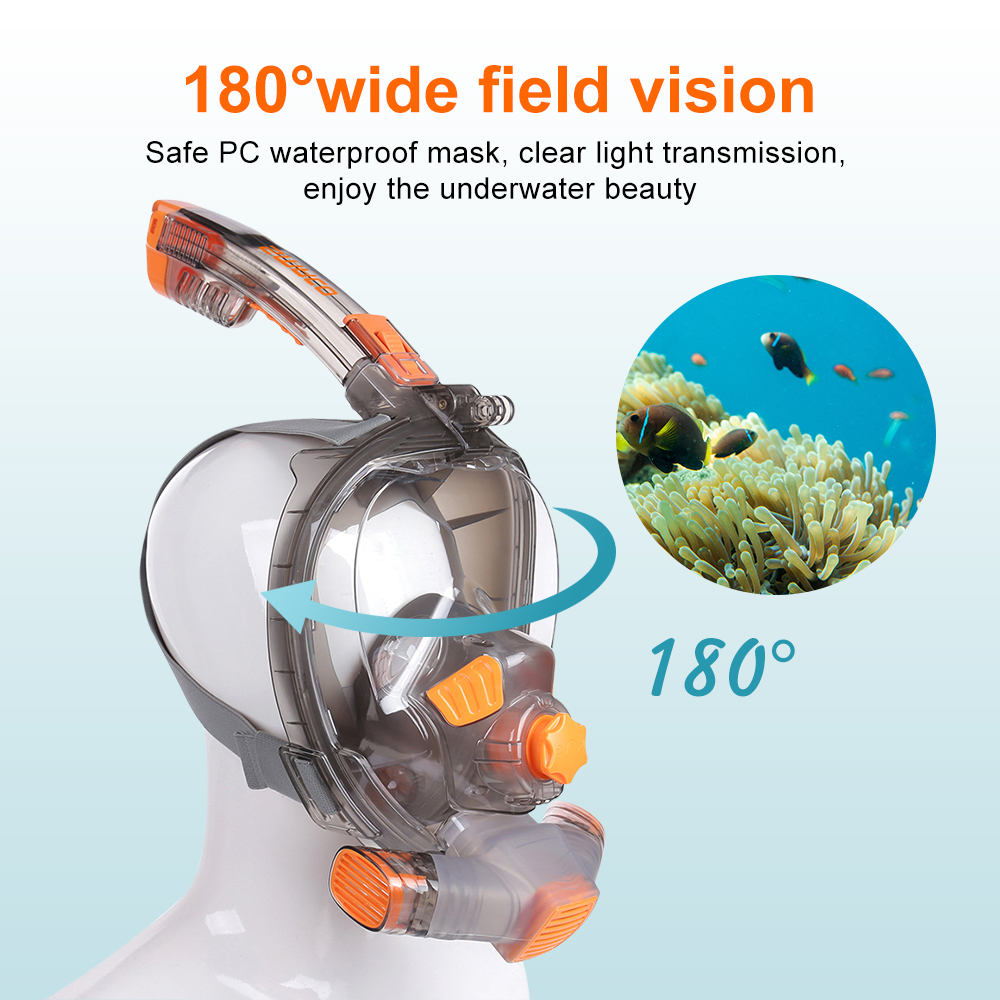 SMACO Full Face Scuba Diving M - огляд і ціна Snorkel Mask Full Face