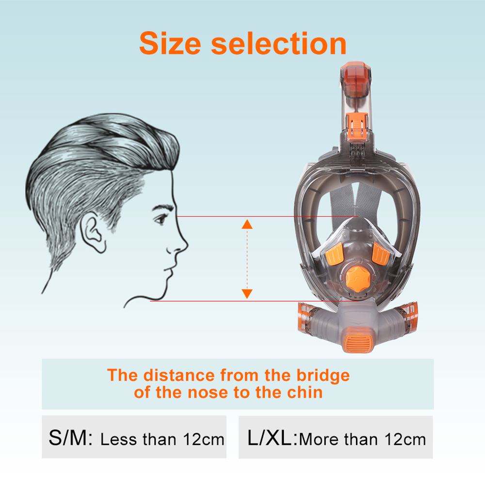 SMACO Full Face Scuba Diving M - огляд і ціна Snorkel Mask Full Face