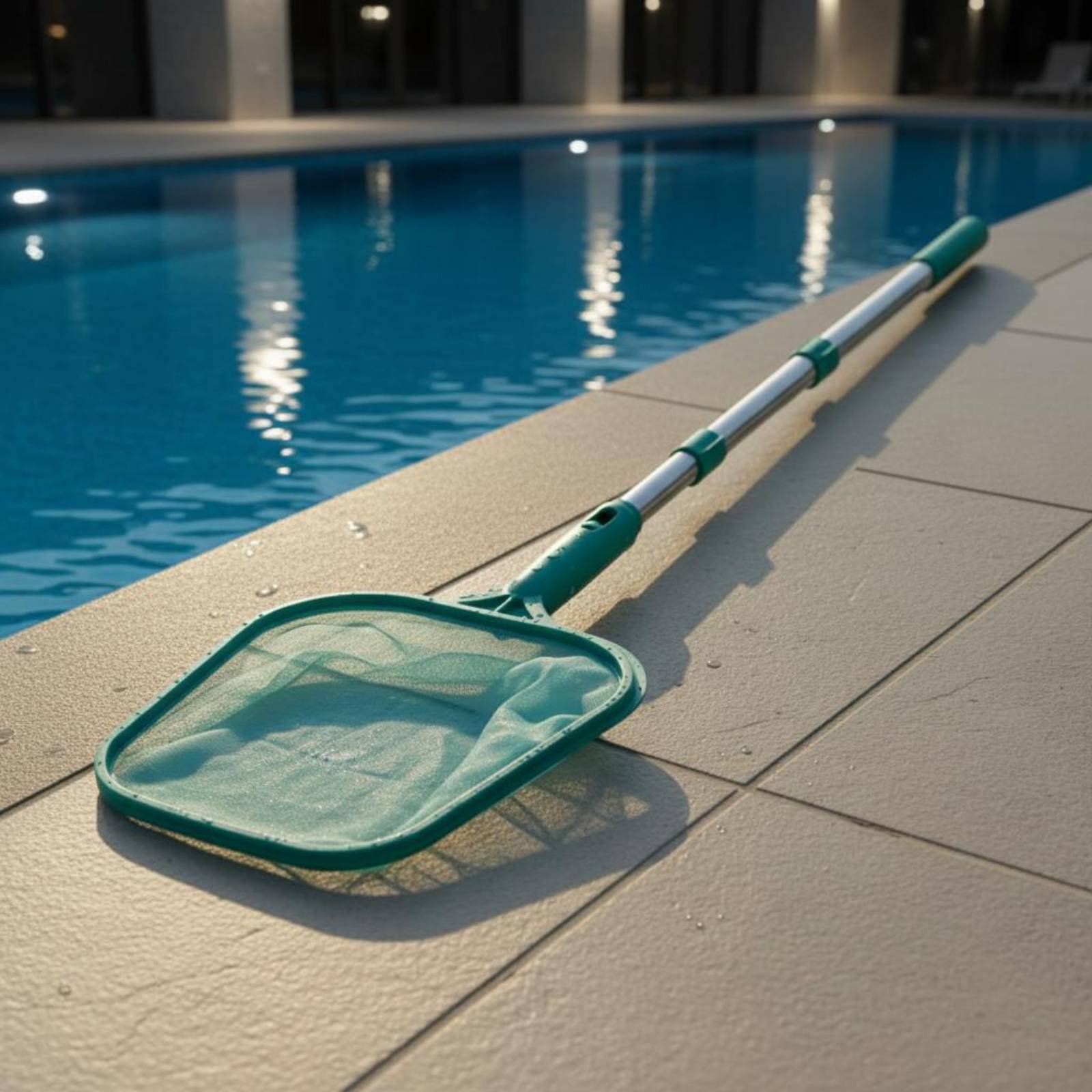 Pool Foliage Net with Pole Adj - огляд і ціна Pool Skimmer Net