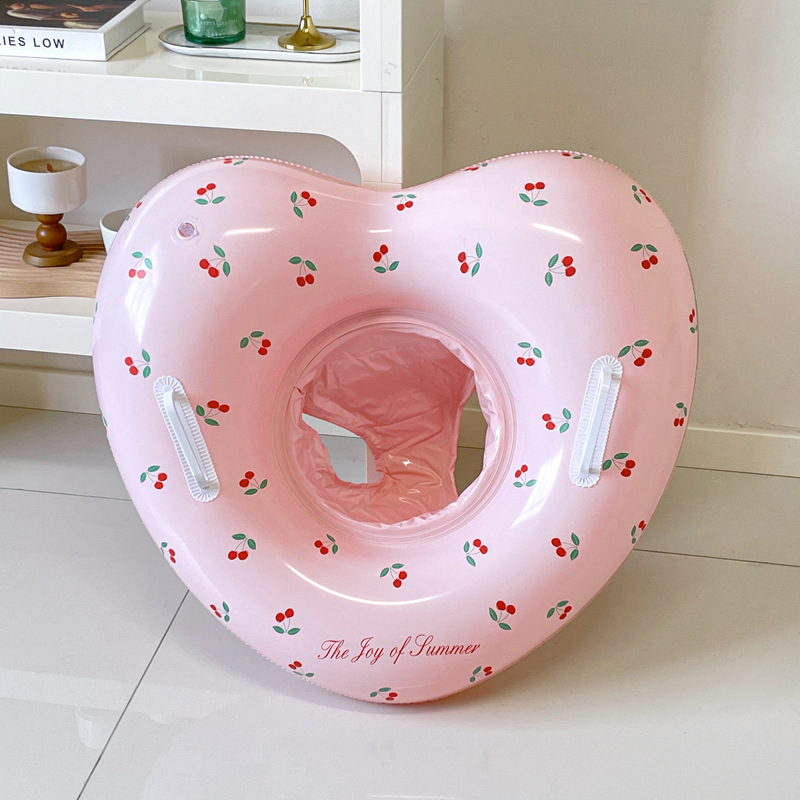 1Pcs Cherry Swim Ring Inflatab - огляд і ціна Pool Float Ring Inflatable
