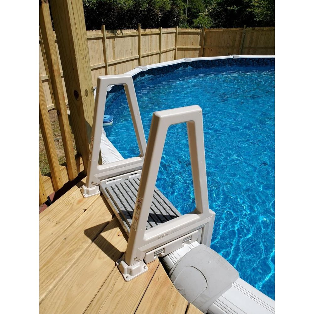Adjustable Above Ground Pool L - огляд і ціна Pool Ladder Above Ground