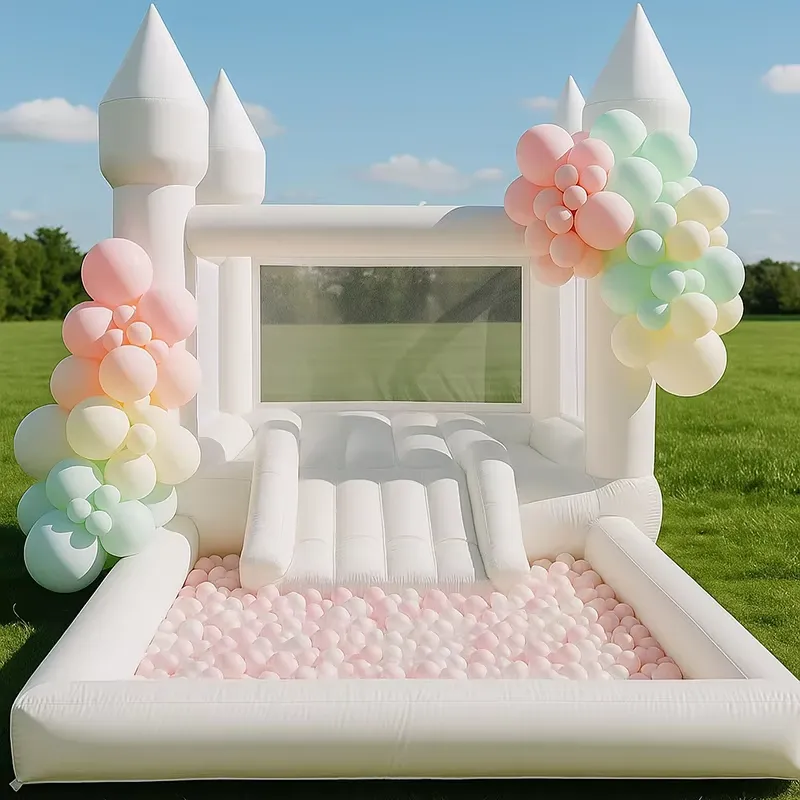 20264m White Grade Inflatable  - огляд і ціна Water Slide Inflatable