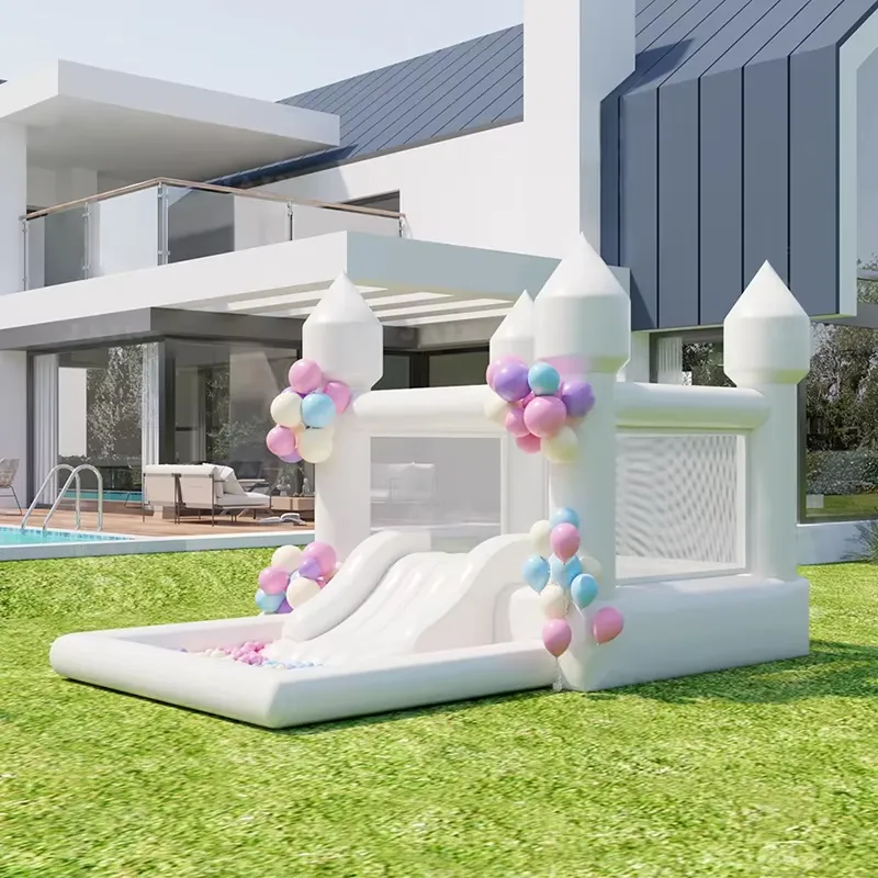20264m White Grade Inflatable  - огляд і ціна Water Slide Inflatable