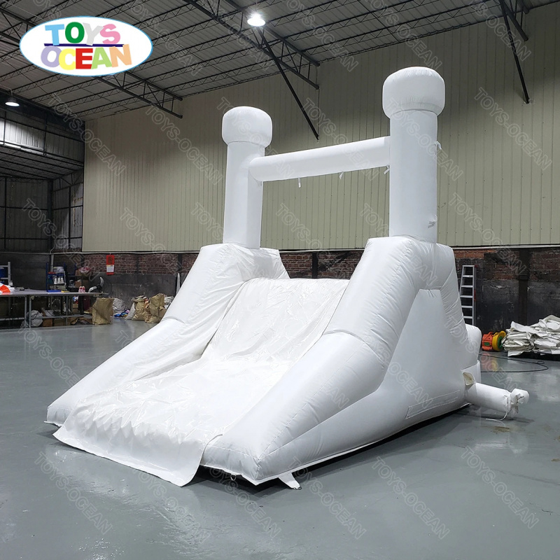 Custom Backyard White Water Sl - огляд і ціна Water Slide Inflatable