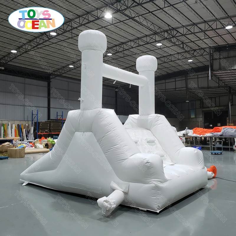 Custom Backyard White Water Sl - огляд і ціна Water Slide Inflatable